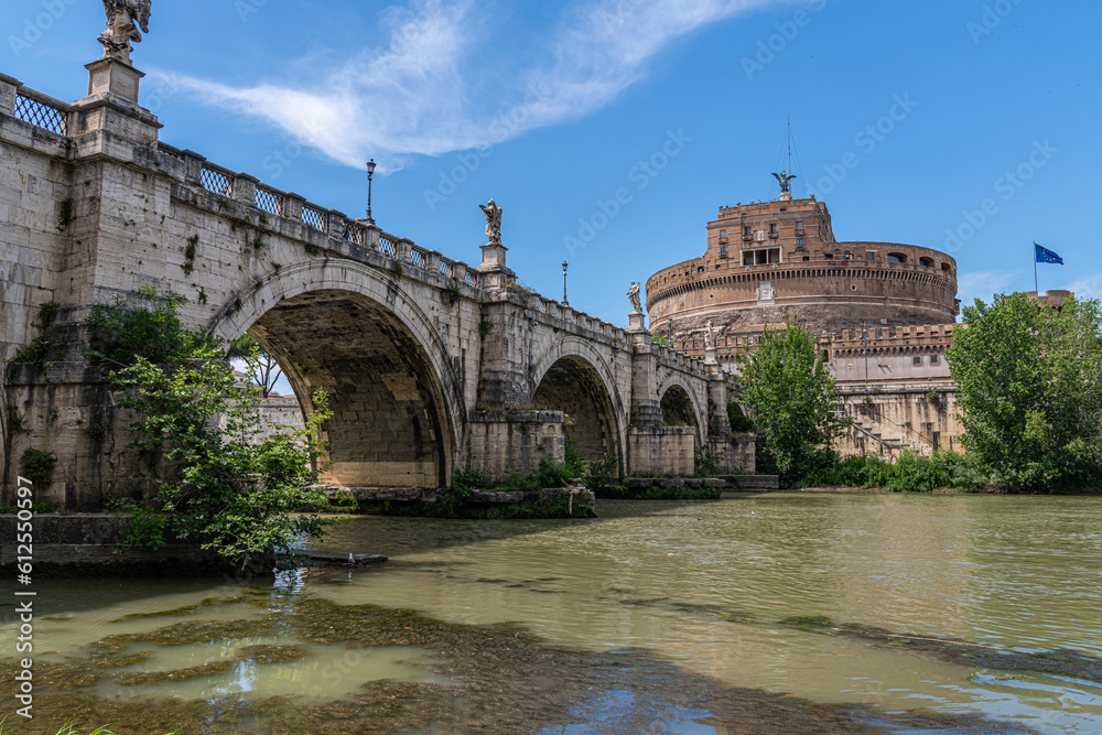 Tiber view of Sant’Angelo