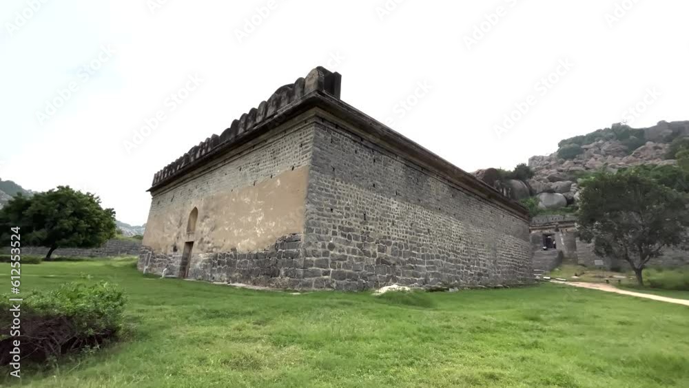 Ancient fort of Gingee Fort in Tamil Nadu India on a sunny day Ancient fort of Gingee Fort in Tamil Nadu India on a sunny day