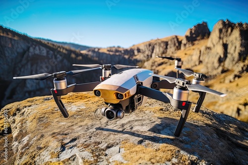 Drone flying  - made with Generative Ai	