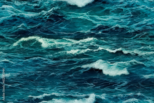 Seamless photo pattern of the texture of the surface of sea waves