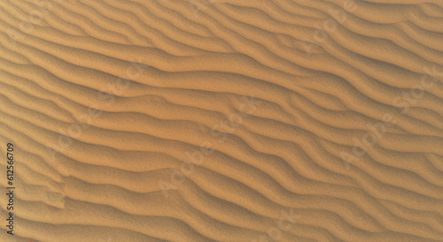 aerial view of a beautiful sahara desert sand mountains