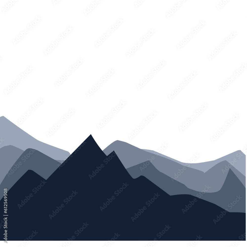 Mountain clipart, mountain background, mountain scenery, mountain Illustration, mountain silhouette 