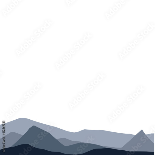 Mountain clipart  mountain background  mountain scenery  mountain Illustration  mountain silhouette 