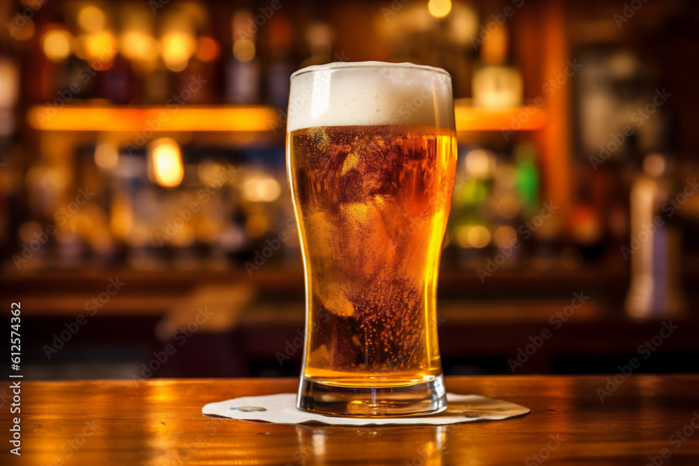 pub gold beverage foam glass lager alcohol pint beer drink. Generative AI. pub gold beverage foam glass lager alcohol pint beer drink. Generative AI.