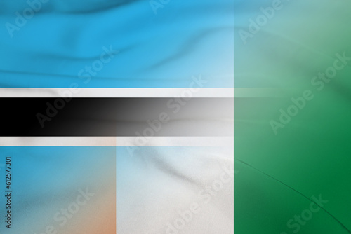 Botswana and Ivory Coast government flag transborder relations CIV BWA