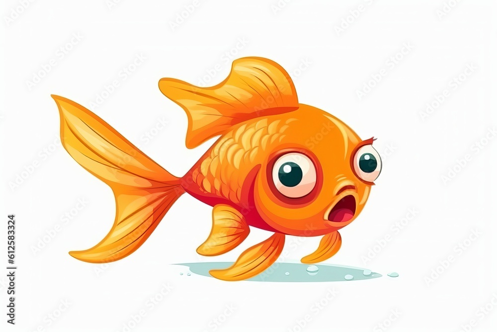 金魚のイラスト,Generative AI AI画像