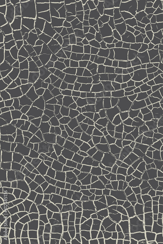 cracked tile mosaic texture