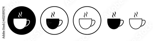 Cup coffee icon vector. coffee cup icon. mug