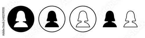 Female icon vector. toilet icon. restroom sign. gender