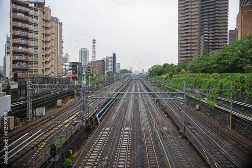 東京の鉄道線路