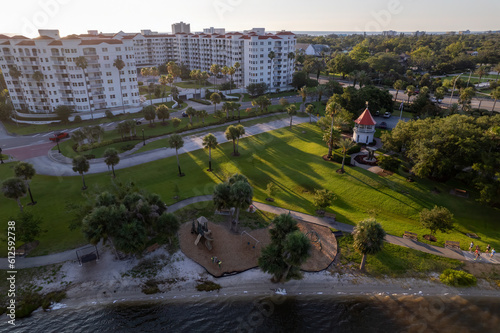 Aerial drone photo of Ormond Beach, Florida