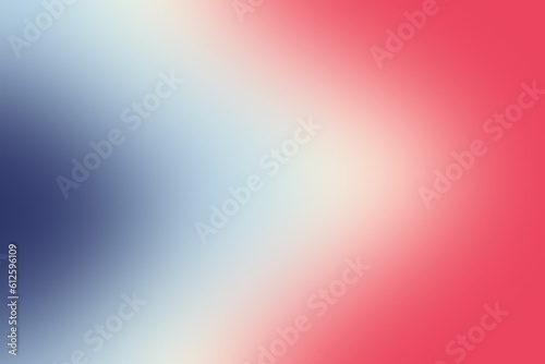gradient background with waves and movement effect in blue and red colors.