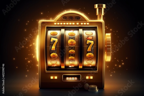 golden slot-machine , 777 win
