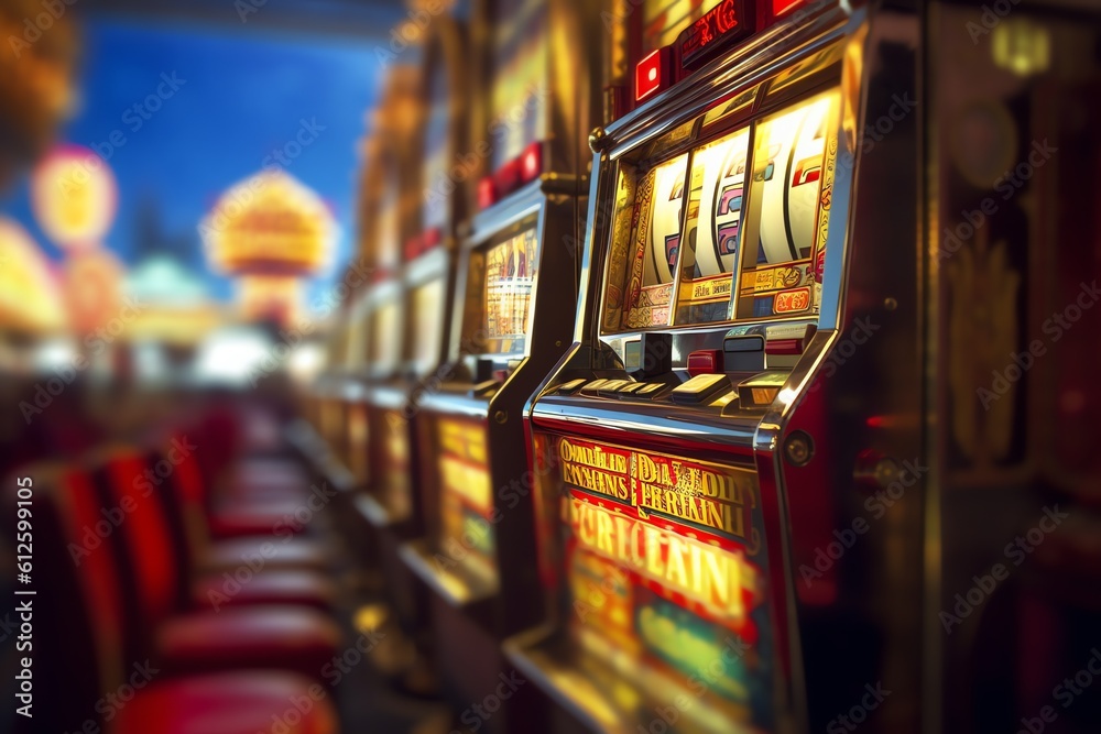 slot machine in casino