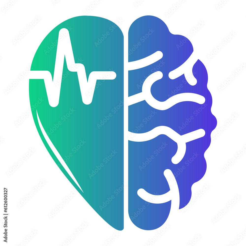 Obraz premium brain icon