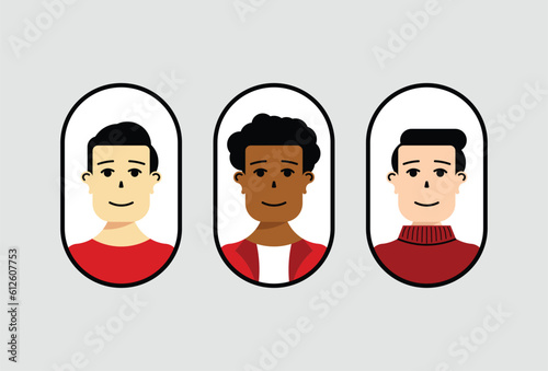 Capsule Avatar Illustration Men