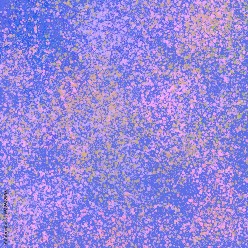 Fototapeta premium Abstract blue background with small dots and circles