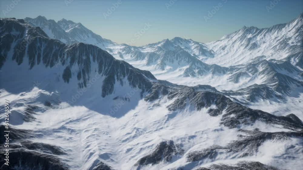 The Alps from the Titlis Peak The Alps from the Titlis Peak