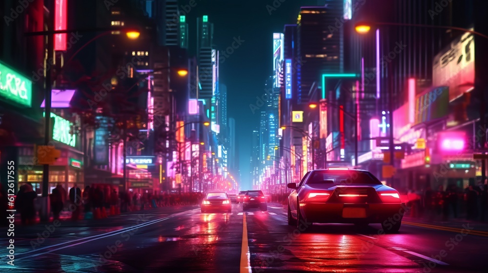 サイバーパンク都市,Generative AI AI画像 サイバーパンク都市,Generative AI AI画像