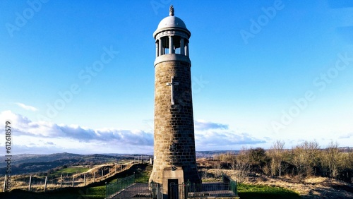 Regimental Memorial Crich in Matlock, Derbyshire