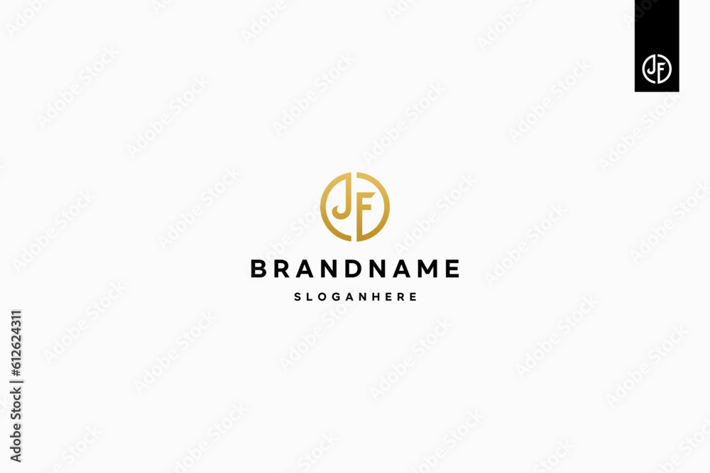 Letter JF logo design, JF monogram logo design minimal creative modern Letter JF logo design, JF monogram logo design minimal creative modern