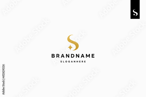 Letter S logo design, S monogram logo design minimal creative modern