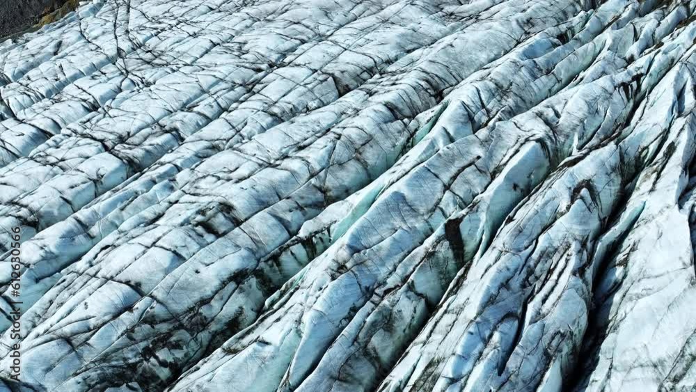 Vatnajokull Glacier in Iceland Pure Blue Ice Winter Landscape Aerial View 4k Largest Glacier Europe Popular Tourist Attraction Melting Glaciers Global Warming Climate Change Vatnajokull Glacier in Iceland Pure Blue Ice Winter Landscape Aerial View 4k Largest Glacier Europe Popular Tourist Attraction Melting Glaciers Global Warming Climate Change