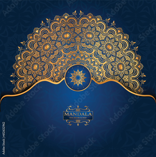 Luxury ornamental mandala design background