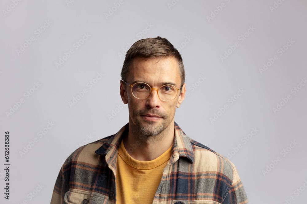 A man looking serious A man looking serious