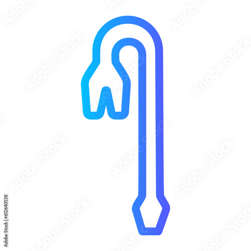 crowbar gradient icon