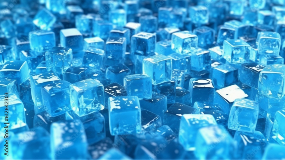 Crushed ice isolated on white background Crushed ice isolated on white background