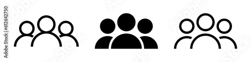 People icon set