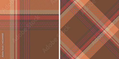 Check plaid set seamless pattern.