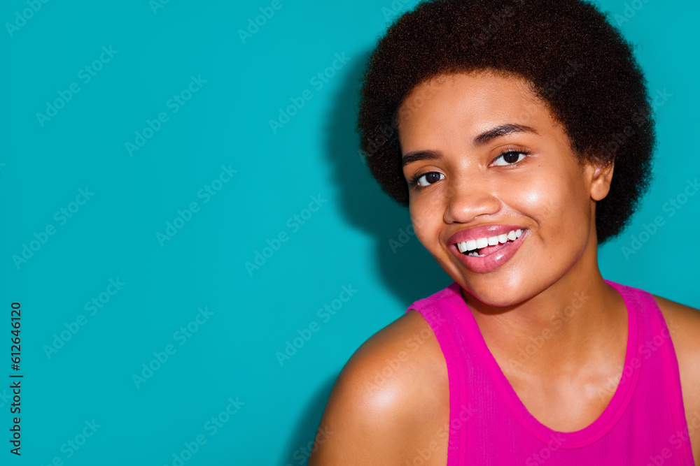 Beautiful woman smiling Beautiful woman smiling