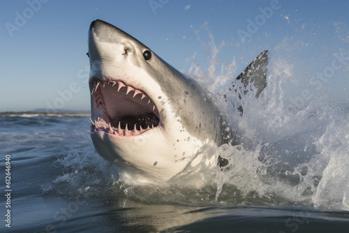 Attack the great white shark