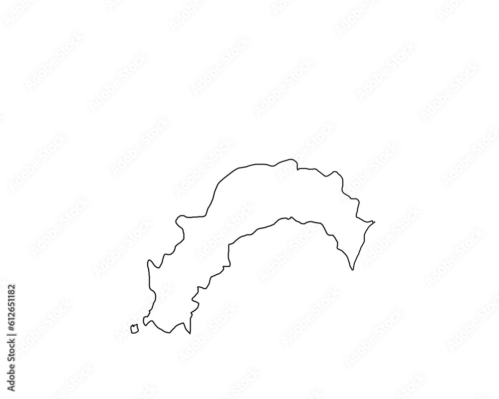高知県　地形地図