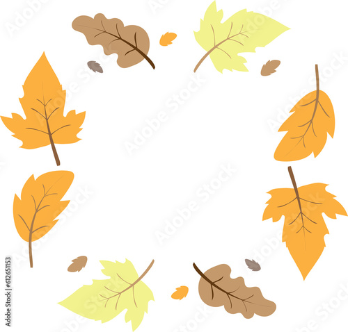 The autumn leaves png image