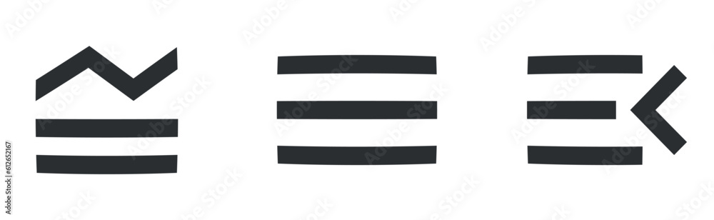 Set of 3 icons Navigation. Modern thin line icons. Simple Set. Linear symbols set. Big UI icon set. UX UI Set of 3 icons Navigation. Modern thin line icons. Simple Set. Linear symbols set. Big UI icon set. UX UI