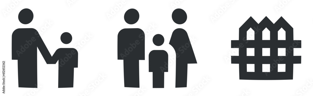 Set of 3 icons Places. Line icons collection. Set Quality icon. Linear icons set. Big UI icon set in a flat design. UX UI Set of 3 icons Places. Line icons collection. Set Quality icon. Linear icons set. Big UI icon set in a flat design. UX UI