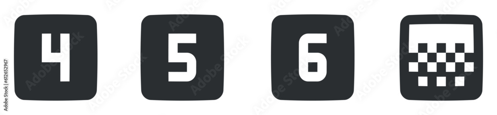 Set of 4 icons Image. A set vector icons. Outline isolated signs. Linear icons set. Big UI icon set. Vector illustration Set of 4 icons Image. A set vector icons. Outline isolated signs. Linear icons set. Big UI icon set. Vector illustration