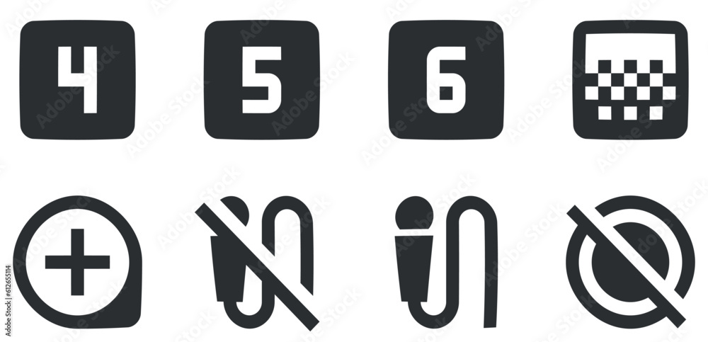 Set of 8 icons Image. Modern thin line icons. modern trend in the style. for mobile and web. Thin filled icons pack. UX UI Set of 8 icons Image. Modern thin line icons. modern trend in the style. for mobile and web. Thin filled icons pack. UX UI
