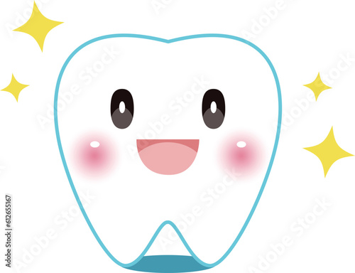 歯のかわいいキャラクター