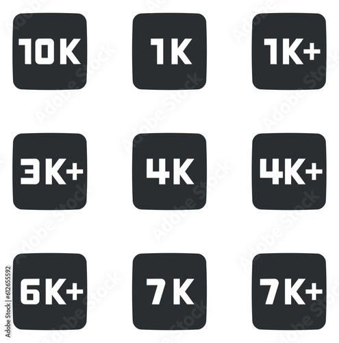 Set of 9 icons Audio and Video. Modern thin line icons. modern trend in the style. Linear symbols set. Big UI icon set. UX UI