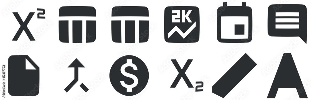 Set of 12 icons Editor. Modern thin line icons. Simple Set. for mobile and web. Big UI icon set. UX UI Set of 12 icons Editor. Modern thin line icons. Simple Set. for mobile and web. Big UI icon set. UX UI