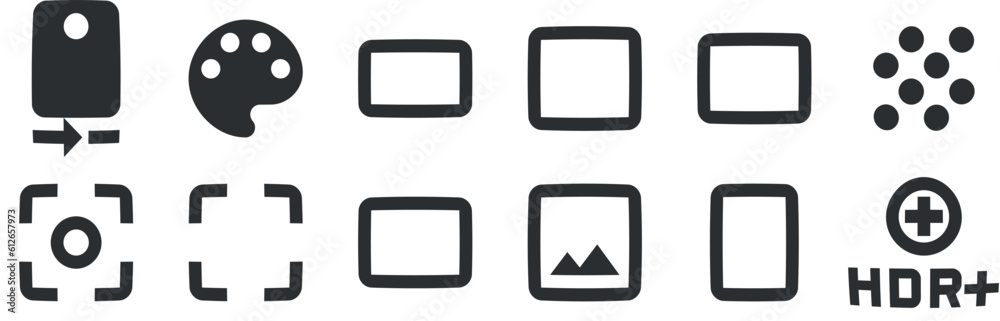 Set of 12 icons Hardware. Modern thin line icons. Set Quality icon. for mobile and web. Thin filled icons pack. UI and UX Set of 12 icons Hardware. Modern thin line icons. Set Quality icon. for mobile and web. Thin filled icons pack. UI and UX