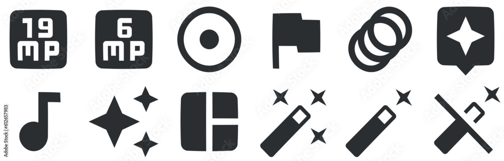Set of 12 icons Hardware. A set vector icons. Simple Set. for mobile and web. Big UI icon set in a flat design. UI and UX Set of 12 icons Hardware. A set vector icons. Simple Set. for mobile and web. Big UI icon set in a flat design. UI and UX