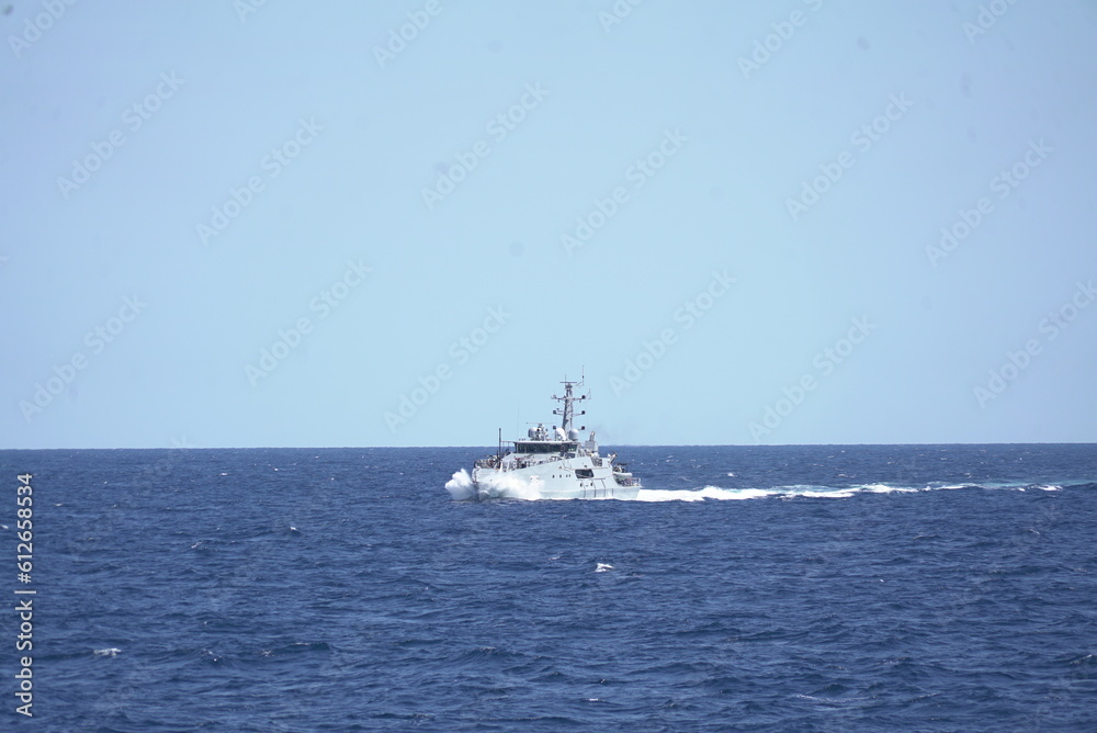 Bakamla Surveillance Ship on Patrol 