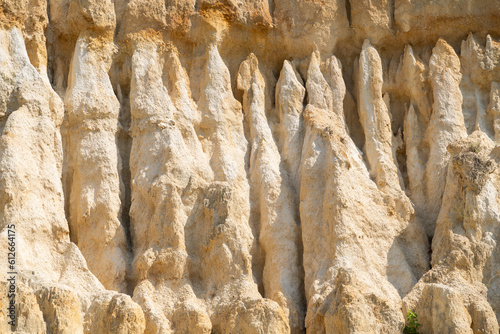 cLOSE-up of geological formation