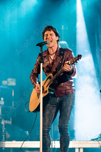 Singer at a concert