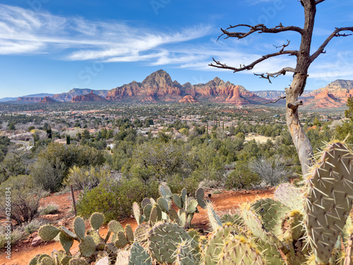 The stunning colours of Sedona Mountains in Arizona